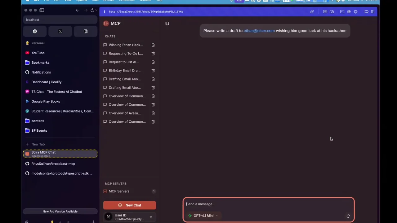 Browser MCP demo 1