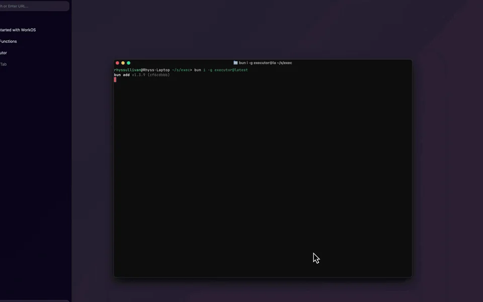 Executor tool interface