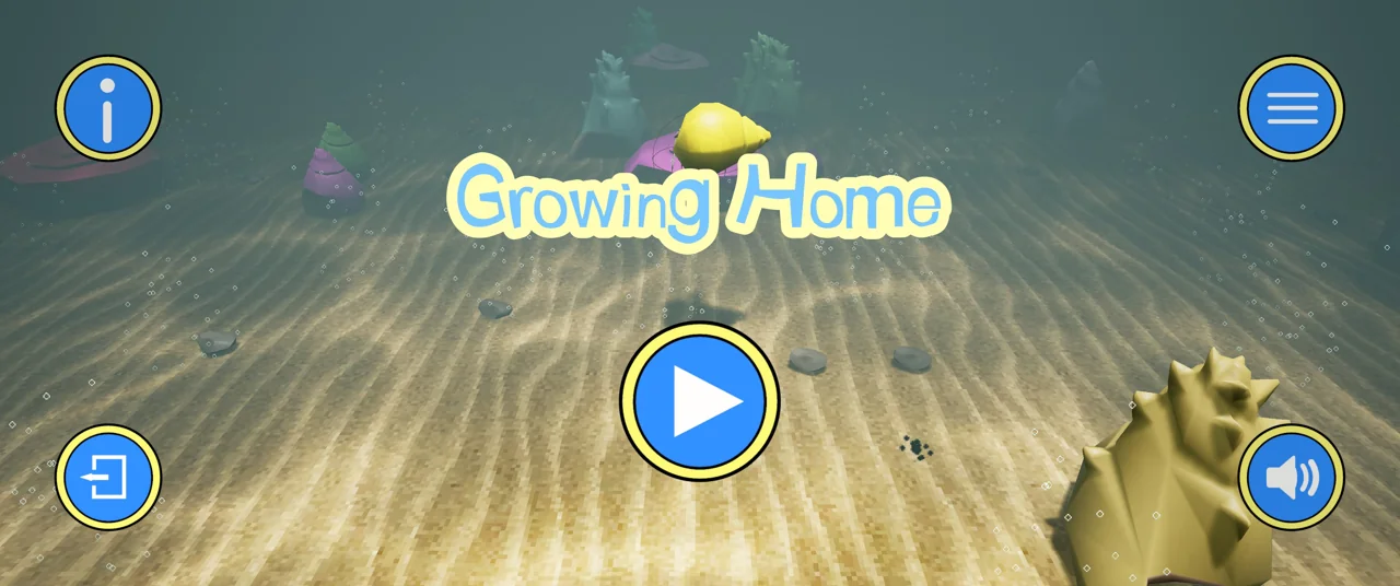 Growing Home hermit crab game